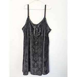 Cosmic Aura Velvet Slip Dress Hot Topic Babydoll‎ Constellations Size 3 Witch